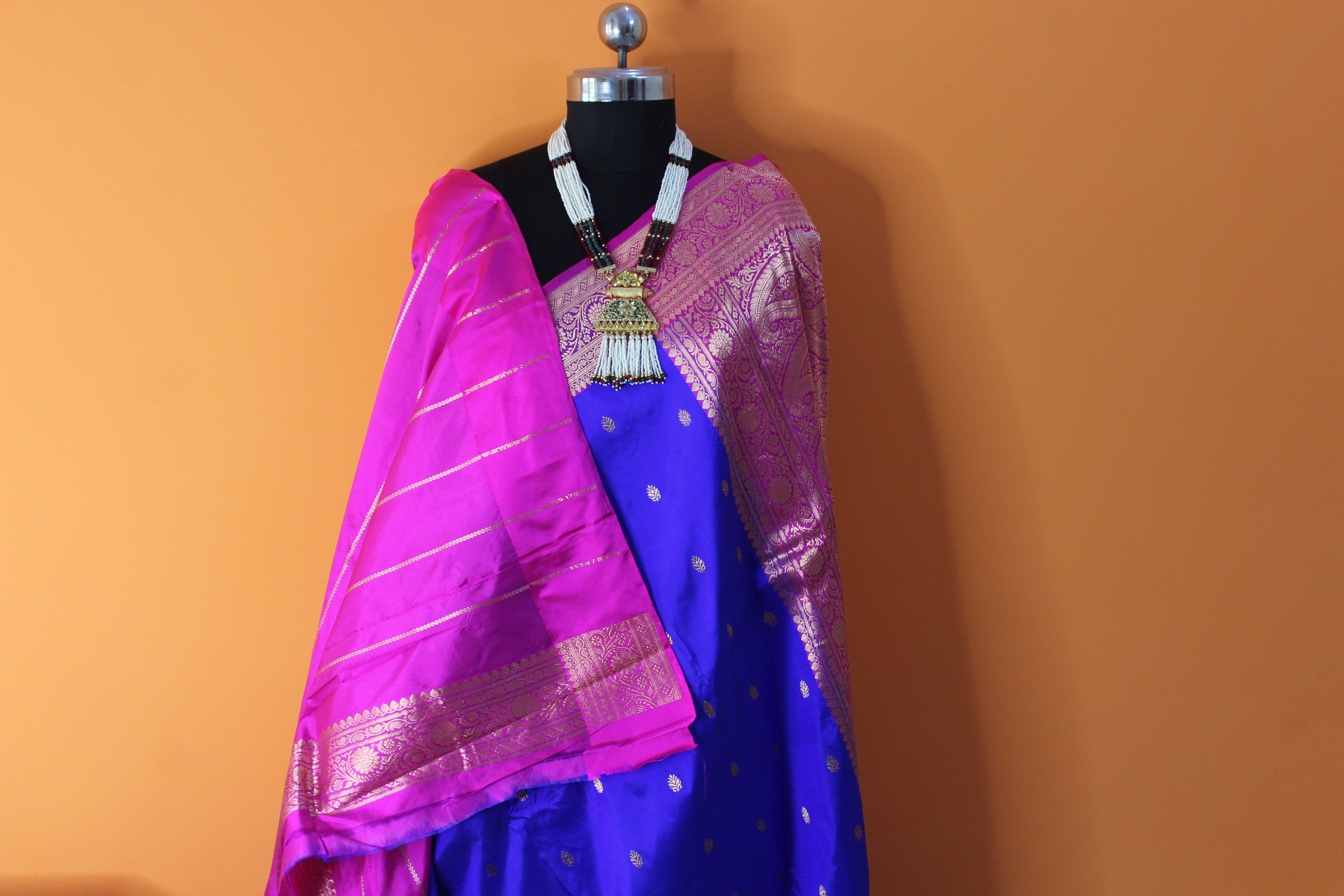 Banarsi Handloom Katan Silk Saree